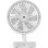 Ventilateur Techly IC-FAN-DSK2W blanc 10 vitesses batterie oscillant