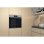 Horno eléctrico Whirlpool OMSK58HU1SX 71 litros Negro Inox con autolimpieza hidrolítica