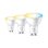 Ampoule intelligente WiZ GU10 PAR16 Blanc chaud 2700K Pack 3