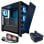 PC-Gehäuse CoolBox GE2000 ATX RGB 750W Glas Gaming