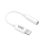 Adaptateur Lightning WE WELIGHTJKFADP Jack 3.5 mm MFi Blanc Compact