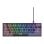Teclado Trust GXT 867 Acira mecánico compacto 60% con retroiluminación RGB y cable extraíble