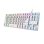 Teclado Trust GXT 833W Thado de membrana tenkeyless retroiluminado multicolor blanco