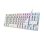 Teclado Trust GXT 833W Thado de membrana tenkeyless retroiluminado multicolor blanco