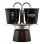 Cafetière italienne Bialetti 0005408 90 ml 2 Tasses Acier inoxydable Rouge/Noir