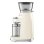 Moinho de café Smeg CGF03CREU creme fresa cónica 240 g inox