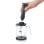Espumador de leite Graef MS202 portátil 300 ml vidro preto sem fios