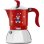 Cafetière italienne Bialetti 6651 0,10 L Rouge Induction 2 Tasses