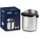 Contenitore fondi caffè DeLonghi DLSC084 acciaio inox antiscivolo