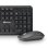 Teclado NGS Serenity Kit inalámbrico de membrana con ratón ambidiestro y teclas multimedia
