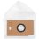 Saco para aspirador TechniSat 0050/7044 Branco Pack 10 Unidades