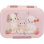 Fiambrera Princess Mimi 0414030 inox 1L rosa hermética infantil
