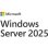 Sistema operativo Microsoft Windows Server Standard 2025 64-bit Alemán DVD 1 licencia