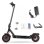 Iscooter I9 Max Patinete Eléctrico Delantero 10'' - 36v10ah, Motor 500w, Autonomía 30-40km, Doble Amortiguación, Neumáticos Sólidos De Panal, Compatible Con Minirobotapp