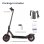 Iscooter I9 Max Patinete Eléctrico Delantero 10'' - 36v10ah, Motor 500w, Autonomía 30-40km, Doble Amortiguación, Neumáticos Sólidos De Panal, Compatible Con Minirobotapp