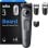 Recortadora de Barba Facial Braun Series 3 BT3525 Inalámbrica 50min Seco 40 Ajustes 3 Peines