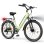 Bicicleta eléctrica Eskute C100 Plus 250 W 36 V 13 Ah verde