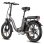 Bicicletta Elettrica Fafrees F20 250W 36V 18Ah 20 pollici Grigia