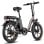 Bicicletta Elettrica Fafrees F20 250W 36V 18Ah 20 pollici Grigia