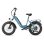 Bicicleta eléctrica DYU FF500 20" 250W Batería LG 48V 14Ah Azul