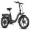 Bicicletta elettrica Fafrees F20 250W 36V 18Ah 20'' Disco Nero