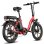 Bicicletta elettrica Fafrees F20 250W 36V 18Ah Disco 20" Rossa