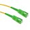 Cable de fibra óptica Techly ILWL D9-MA-100TY 10 m SC/APC monomodo LSZH amarillo