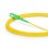 Cable de fibra óptica Techly ILWL D9-MA-100TY 10 m SC/APC monomodo LSZH amarillo