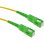 Cable de fibra óptica Techly ILWL D9-MA-100TY 10 m SC/APC monomodo LSZH amarillo