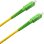 Cable de fibra óptica Techly ILWL D9-MA-100TY 10 m SC/APC monomodo LSZH amarillo