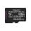 Scheda Kingston microSDXC Industrial 128GB UHS-I Classe 10 pSLC con adattatore SD