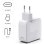 Chargeur Hama 00201956 30W USB-C Power Delivery 2 Ports Blanc