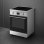Cocina Smeg Symphony C6IMXT2 inducción 4 zonas acero inoxidable
