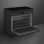 Cocina Smeg Concert C9IMN2 inducción 5 zonas horno 115L negra