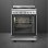 Cucina Smeg Concert CX60GMX Inox 4 Fuochi Forno Elettrico 70L