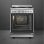 Cucina Smeg Concert CX60GMX Inox 4 Fuochi Forno Elettrico 70L