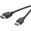 USB-Kabel Vivanco VVITUSB330MFK 3 m USB 3.2 Gen 1 Schwarz