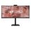 Monitor PC AOC CU34E4CW 34" UltraWide Quad HD 120Hz VA Curvo HDR10 USB-C KVM