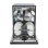 Lave-vaisselle Candy RapidO CF 5C6F0B 15 couverts C avec Wi-Fi