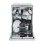 Lave-vaisselle Candy RapidO CF 6C4F0X 16 couverts C avec Wi-Fi
