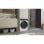 Lavadora Candy ProWash 700 Carga Frontal 9 kg 1400 rpm A Negra/Blanca WiFi IA
