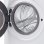 Lavadora Candy ProWash 700 Carga Frontal 9 kg 1400 rpm A Negra/Blanca WiFi IA