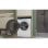 Lavadora Candy ProWash 700 Carga Frontal 9 kg 1400 rpm A Negra/Blanca WiFi IA