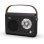Rádio Silva Schneider 1966BT FM Bluetooth 30 W Preto Portátil