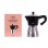 Cafetière italienne Any Morning Hes-6 240 ml 6 Tasses Aluminium Noir