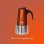 Cafetière moka électrique Any Morning FE001-6 0,3L Acier Cobre 6 Tasses