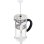 Cafetière à piston Any Morning Espresso 600 ml Acier inoxydable et verre