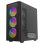Torre ATX Savio Noctis Flow RGB vetro temperato 3x120 mm RGB nero