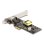 Tarjeta de Red Delock 88506 PCI Express x1 2,5 Gbps PoE+ Intel i225V