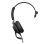 Auriculares Jabra Evolve2 40 SE con cable USB-C/A para oficina y call center con reducción de ruido pasiva negros